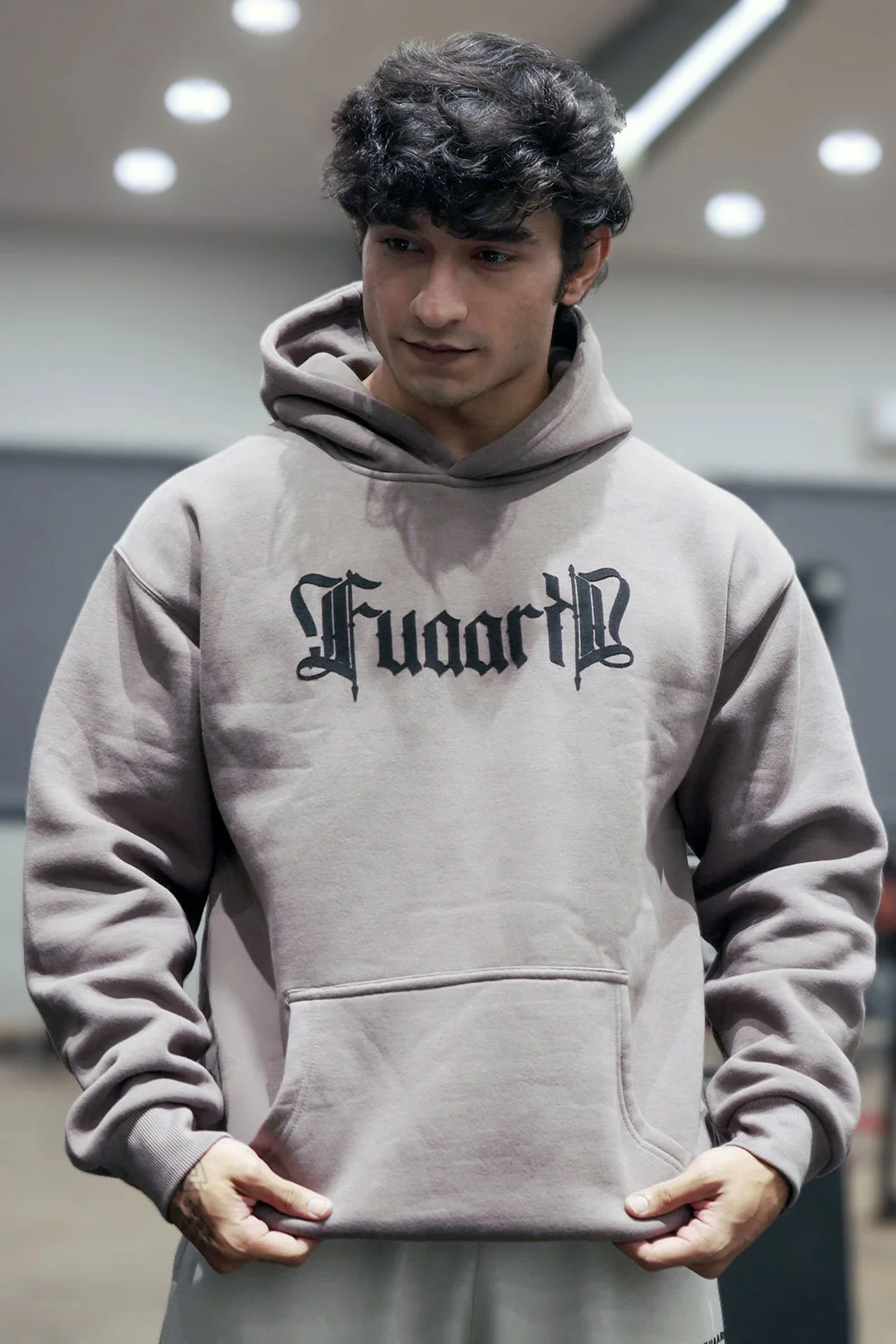 Brookline Oversized Hoodie Grey