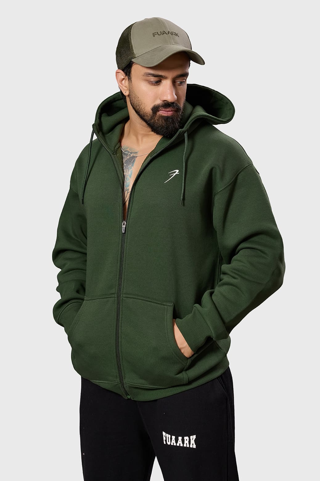 Brookline Oversized Jacket Olive
