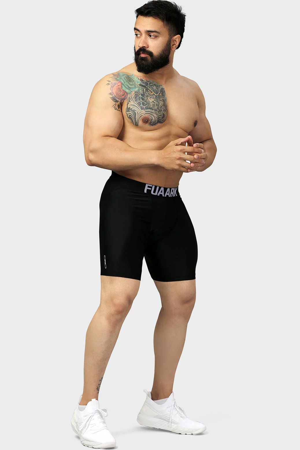 Nylon Compression Shorts Black - Image 2