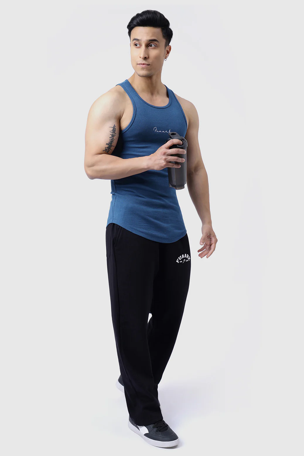 Ribbed Tank Teal - Image 2